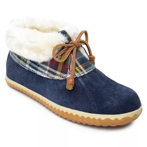 Sperry Shoes - Sperry Leather Top Slider Duck Slippers 9 EUC